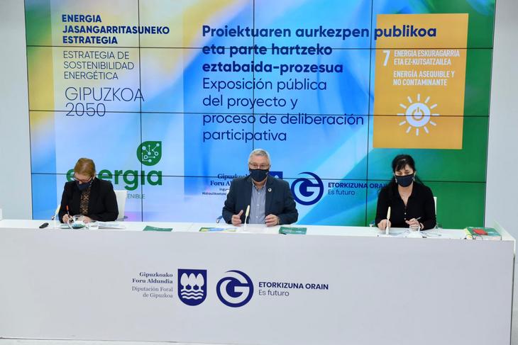Gipuzkoa abre el proceso de participación para el Decreto Foral de Sostenibilidad Energética