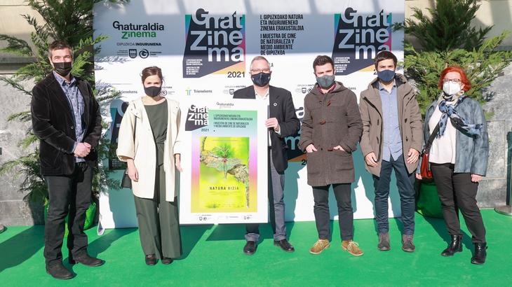 “Natura Bizia” filmaren aurrestreinaldia, Euskadiko eta Nafarroako biodibertsitatea eta animalia-fauna erakusten dituena
