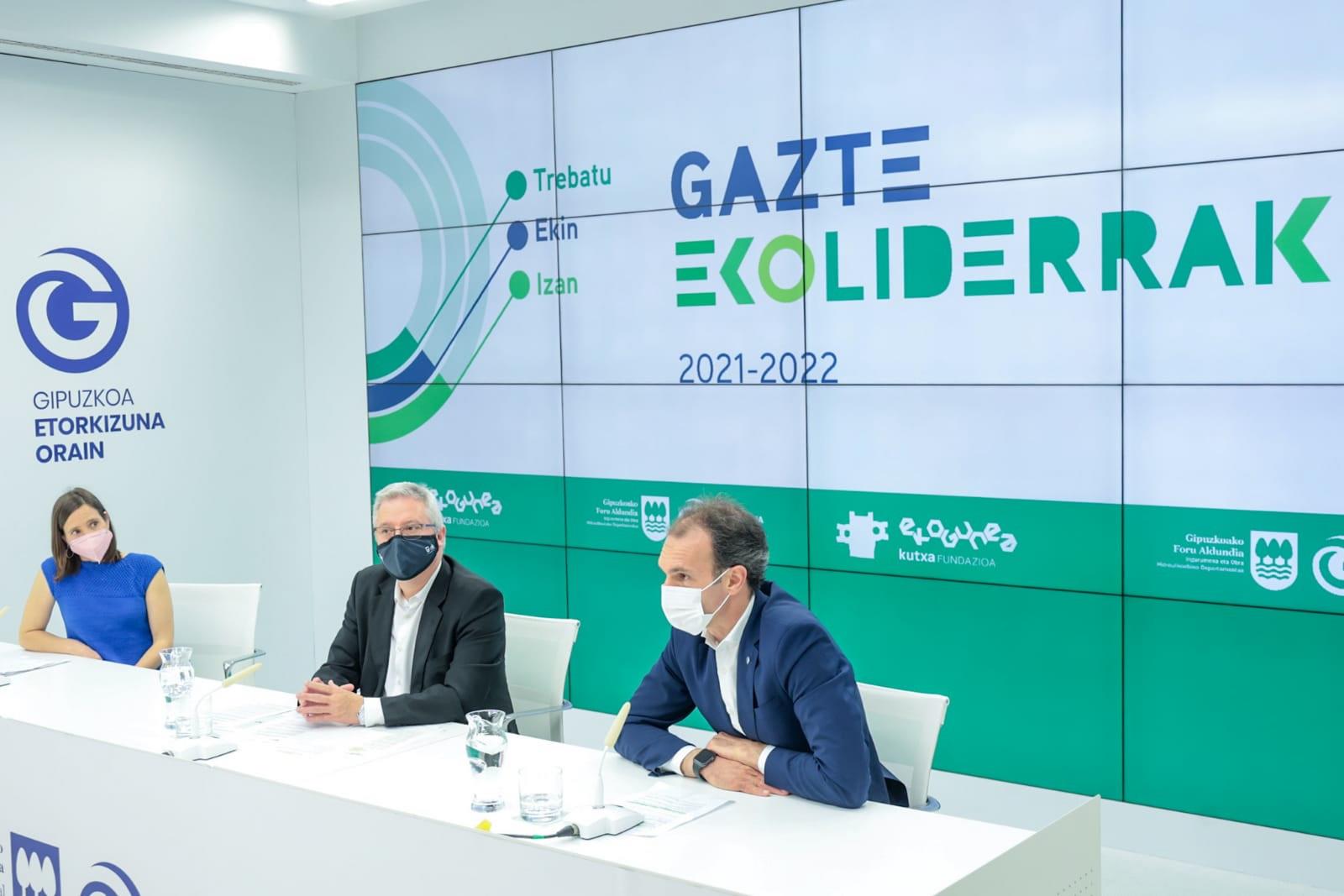 Gazte Ekoliderrak, un programa innovador que tiene como objetivo formar a jóvenes en sostenibilidad y liderazgo