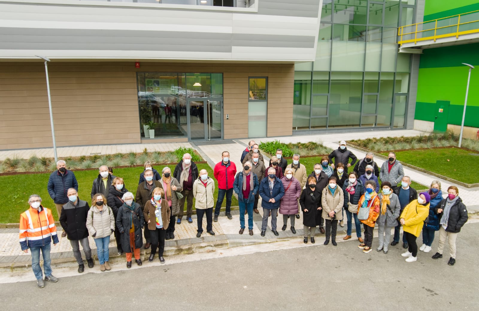 El colectivo “Plus 55” visita el CMG1 para conocer el modelo de tratamiento de residuos de Gipuzkoa.