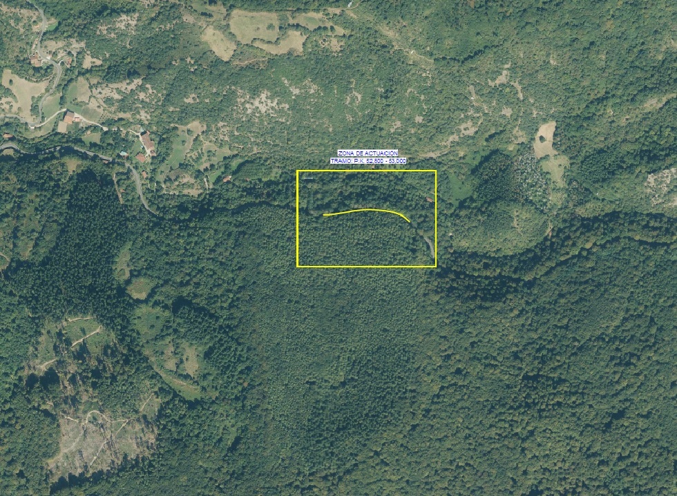 Se encuentra disponible para consulta y presentación de aportaciones la documentación para la evaluación de impacto ambiental simplificada del proyecto de estabilización de la carretera GI-2120 entre los P.K. 52,8 y 53 en Lizarrusti