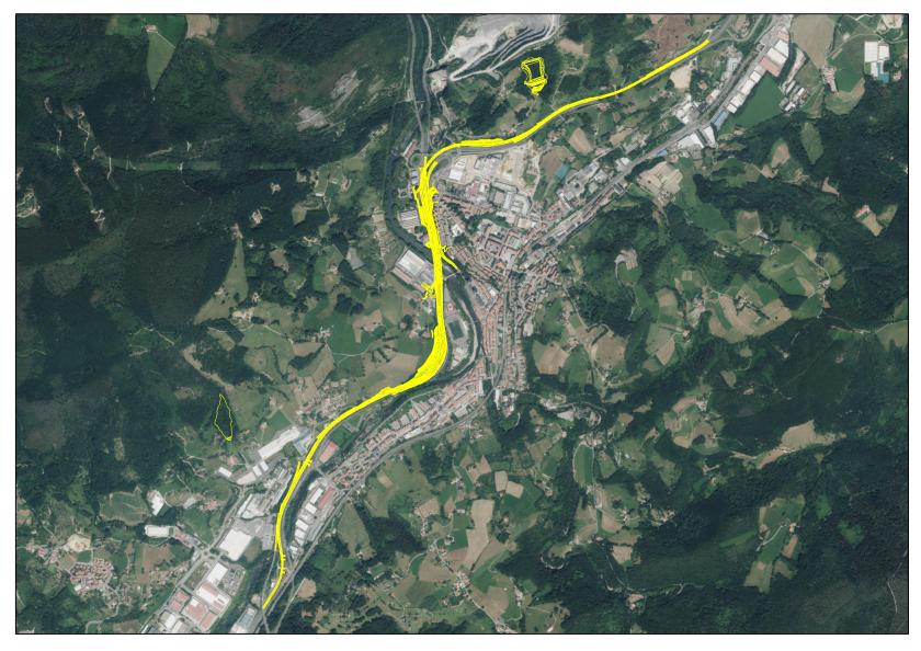 Proyecto para la mejora de la conexión de la A-15 con la N-I en Bazkardo (Andoain) sentido Tolosa y de la integración con su entorno en Andoain
