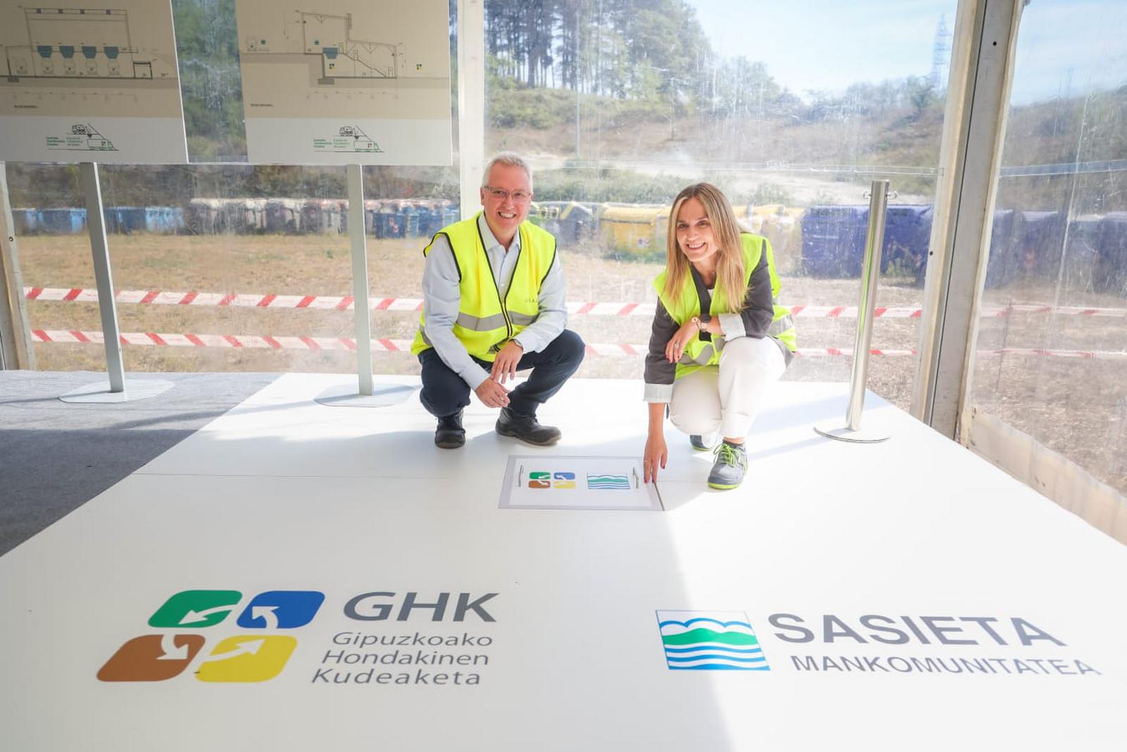 La estación de trasferencia de Sasieta culmina el circuito de gestión de los residuos urbanos de Gipuzkoa
