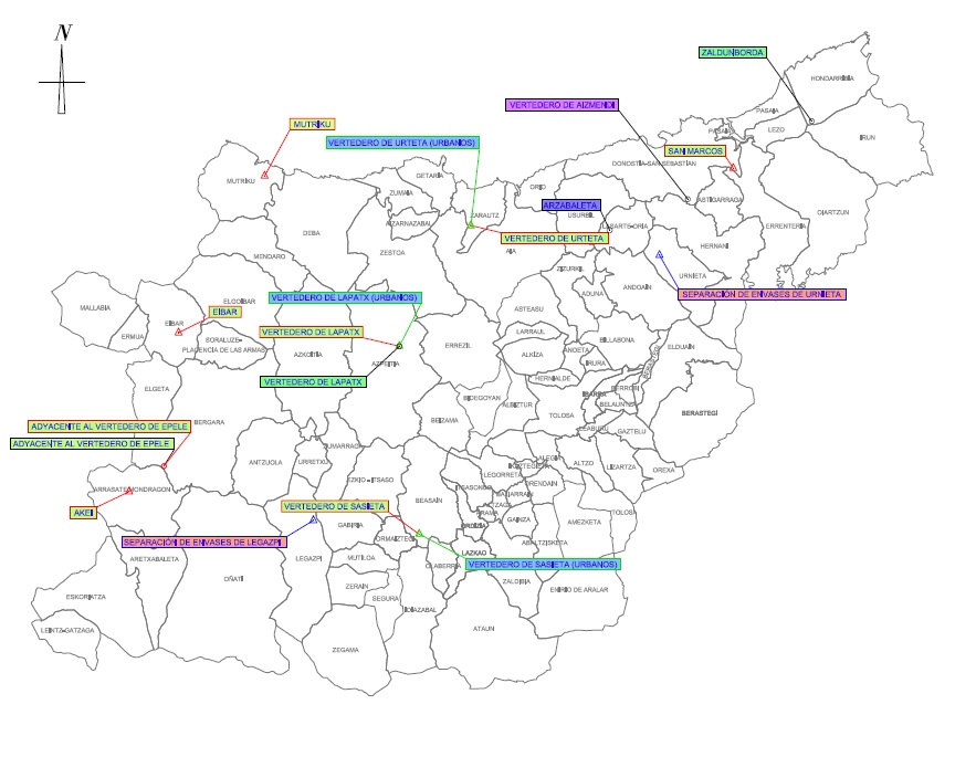 Modificación del Plan Territorial Sectorial de Infraestructuras de Residuos Urbanos de Gipuzkoa (2010)