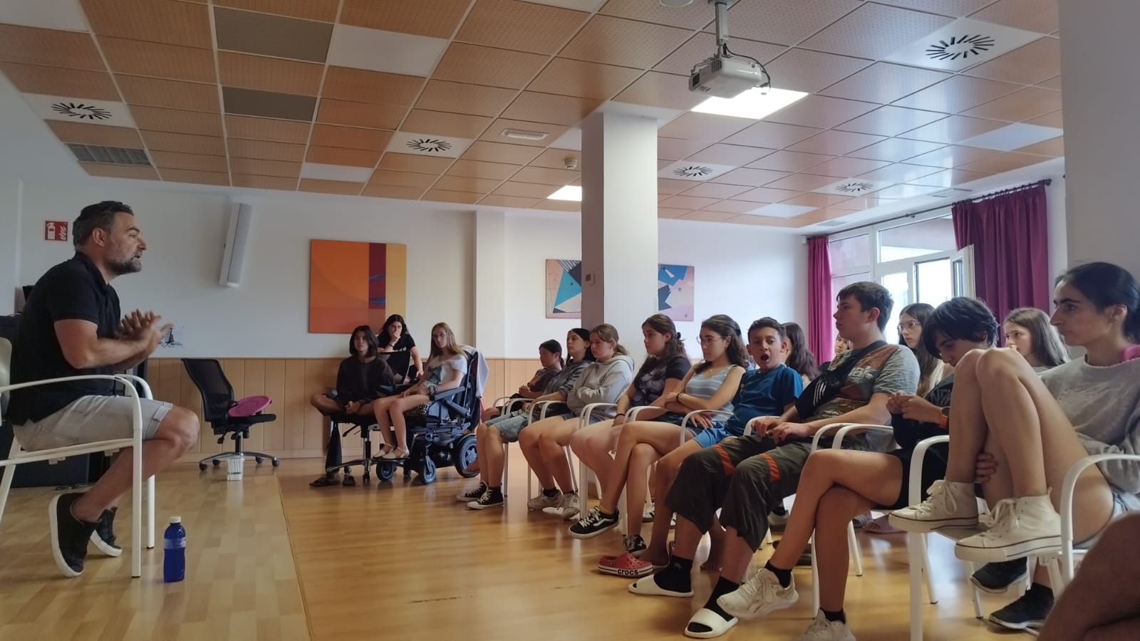 Urko Olazabal, tote bag tailerra eta euskal zinema!