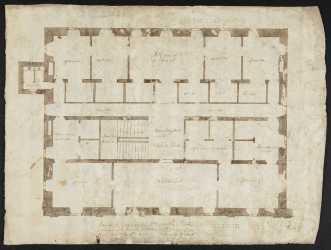 Loiolako ostatu baten planoa (Azpeitia)