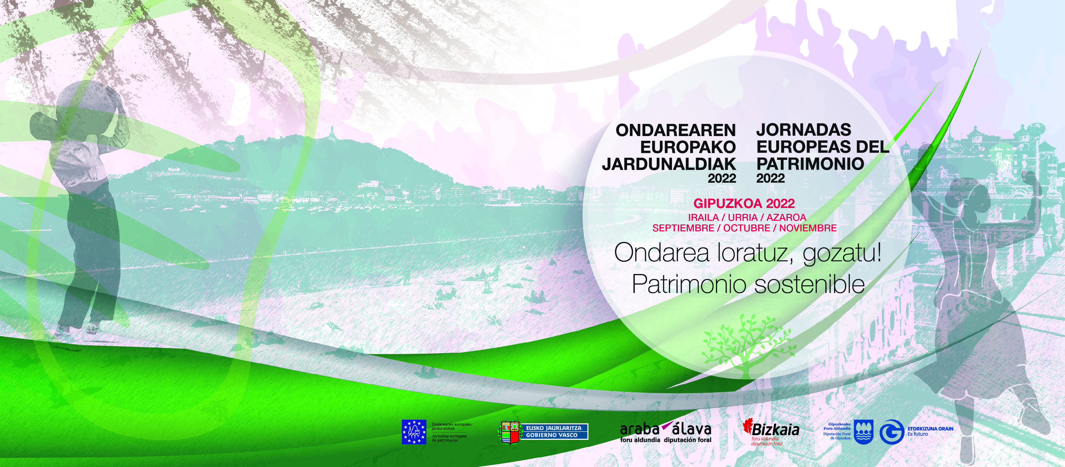Más de 122 eventos culturales para disfrutar del patrimonio sostenible en “Ondarea loratuz, gozatu! Patrimonio sostenible