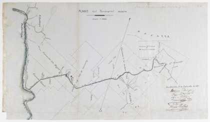 Meatze-trenbidearen planoa  (Irun-Lesaka)