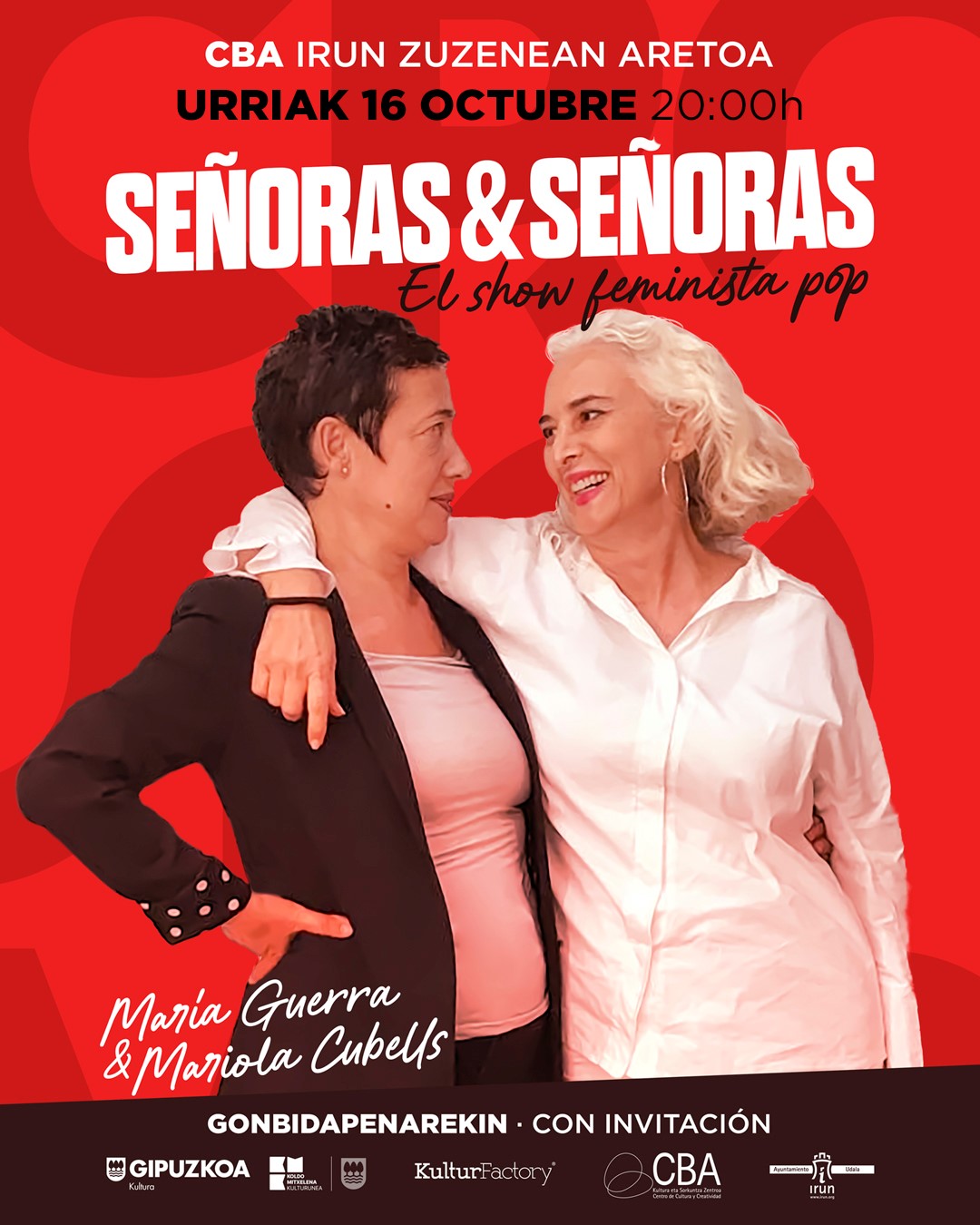 El show pop up feminista ‘Señoras y señoras’ dentro de la programación del festival Crossover en su octava edición