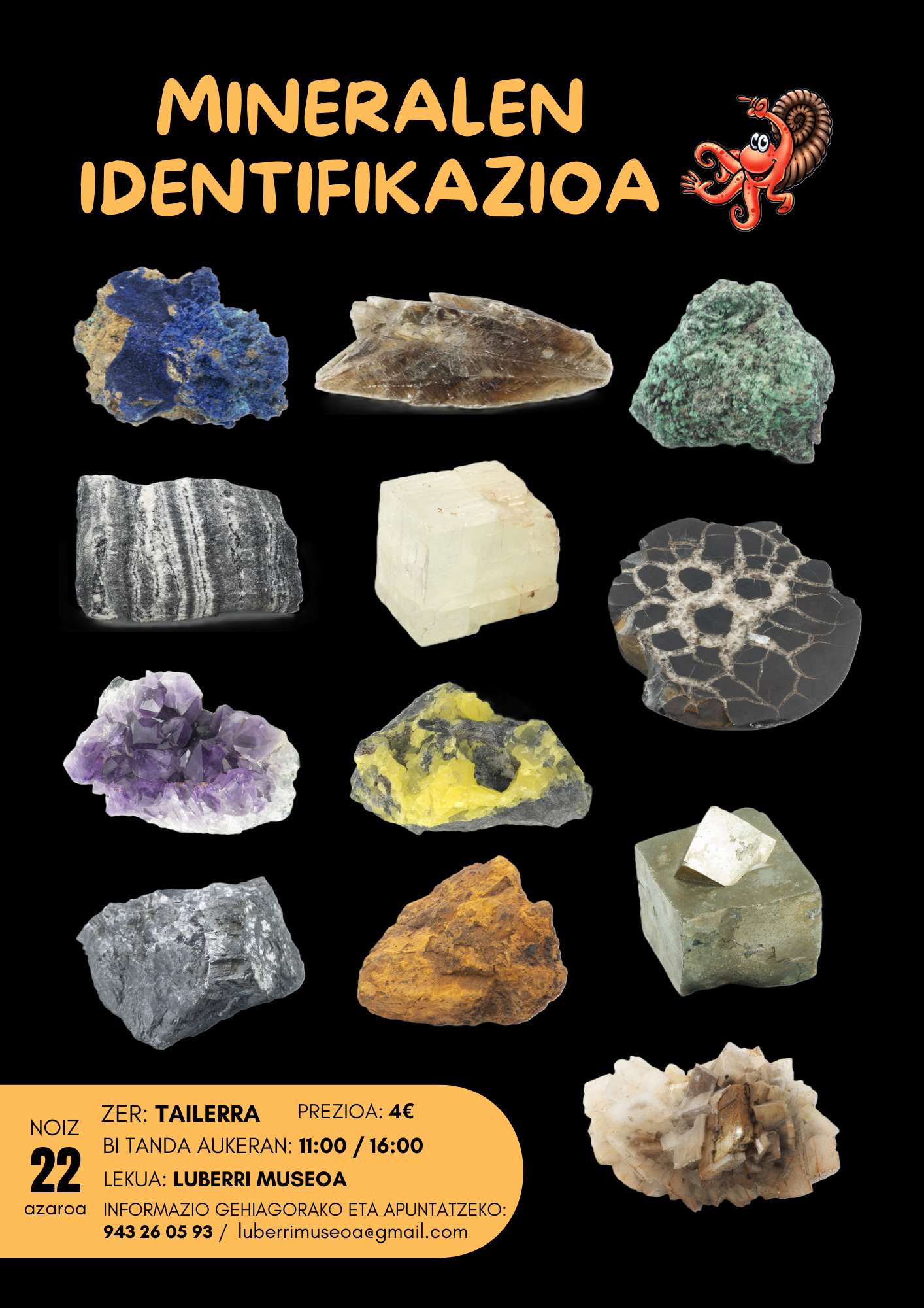 Mineralen identifikazioa