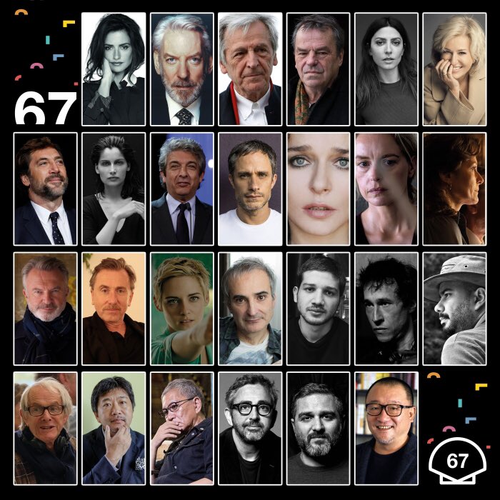 Una larga lista de intérpretes y cineastas en la 67. Edición del Festival de Cine de Donostia