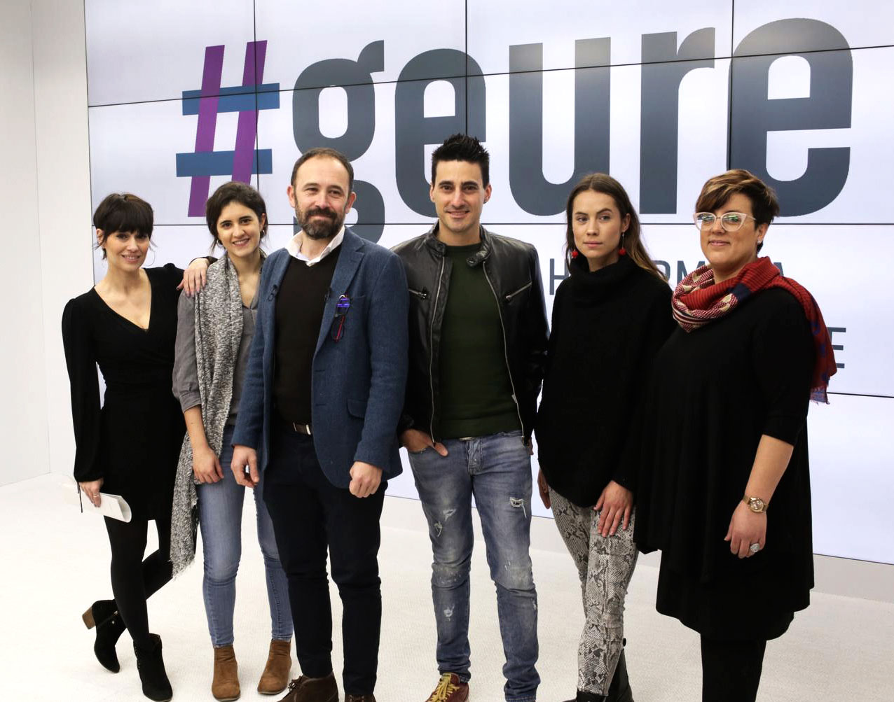 Influencers vascos se suman a #Geure, una iniciativa para movilizar a la juventud de Gipuzkoa en favor de la igualdad