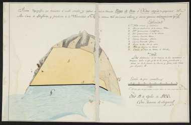 Portu hondartzaren planoa (Aia)