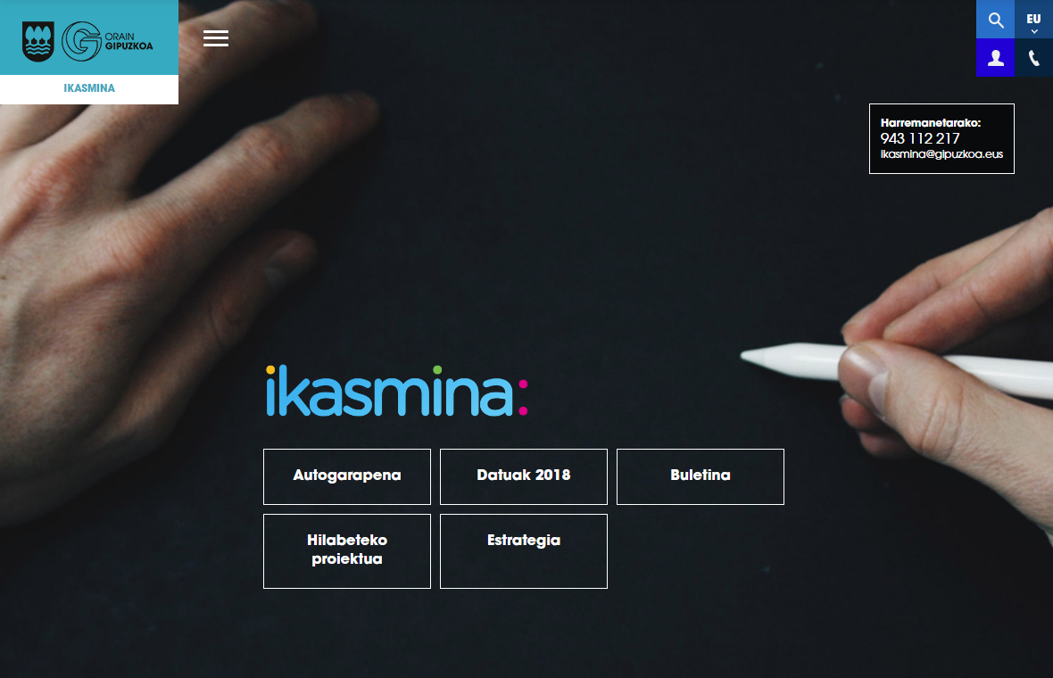 Foto de 
 Ikasmina estrena web, con renovado diseño y más multimedia. ¡Suscríbete!