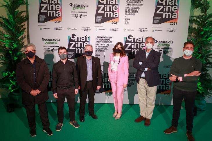 Hoy se ha inaugurado en el Teatro Victoria Eugenia el GNAT ZINEMA, la primera Muestra de Cine de Medio Ambiente y Naturaleza de Gipuzkoa.
