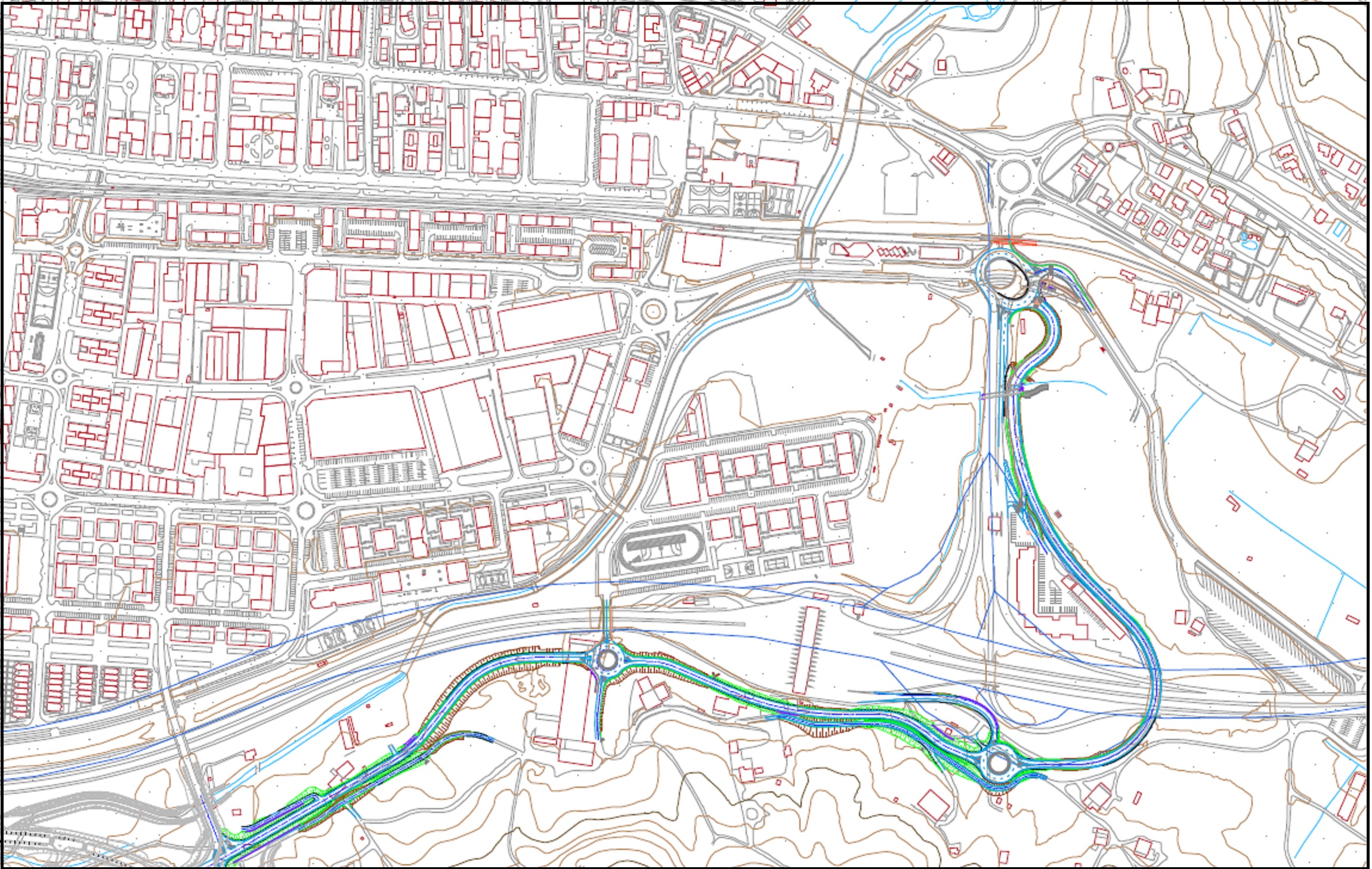 N-634 Errepidea Errotaberri Poligonorekin Astin barrena lotzeko Proiektua
