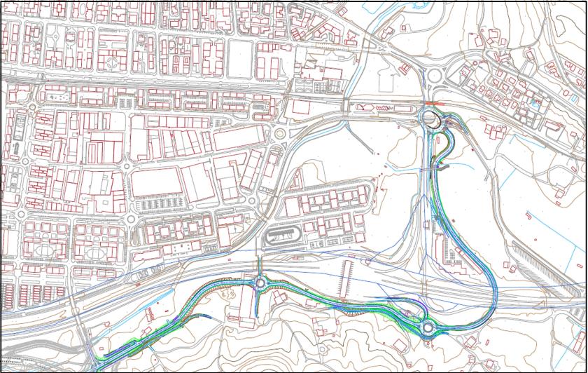 N-634 Errepidea Errotaberri Poligonorekin Astin barrena lotzeko Proiektua