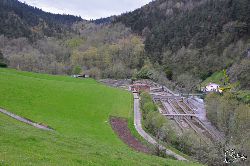 Demolición de azud y restauración ambiental de la piscifactoria de truchas Erreka en Andoain