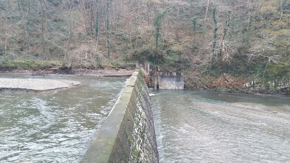 Publicado el Informe de Impacto Ambiental del Proyecto de demolición del azud de la central hidroeléctrica de Ereñotzu y de restauración ambiental del canal asociado en el río Urumea, en el T.M. de Hernani